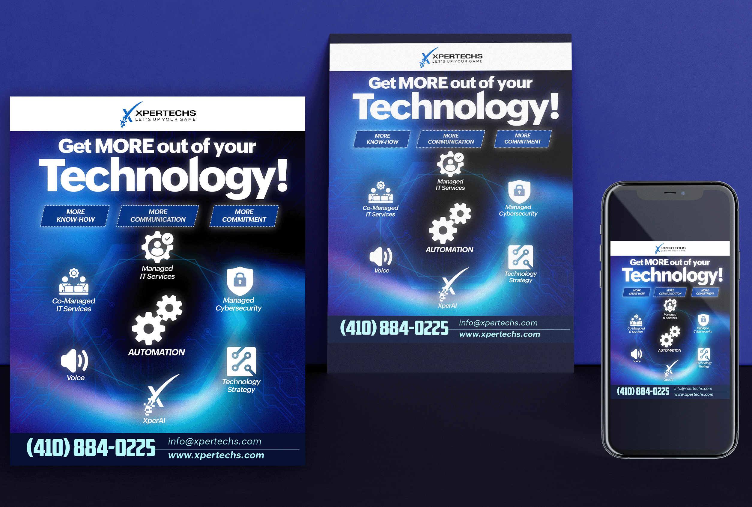 Diseño Gráfico por Baklect Creative (PRO) para XPERTECHS | Diseño #36356303