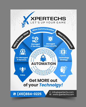 Diseño Gráfico por Rajneesha para XPERTECHS | Diseño #36364525