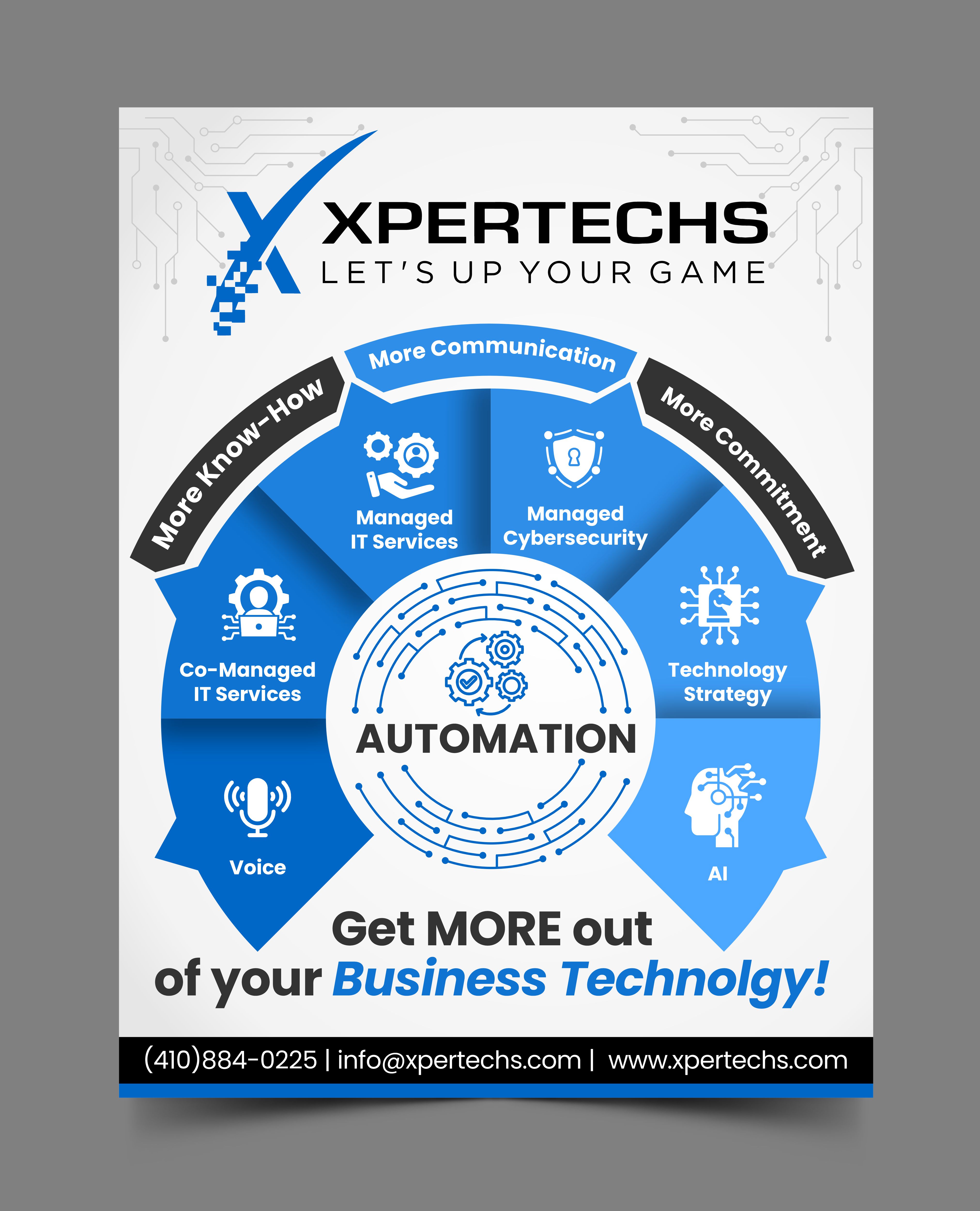 Diseño Gráfico por Rajneesha para XPERTECHS | Diseño #36406280