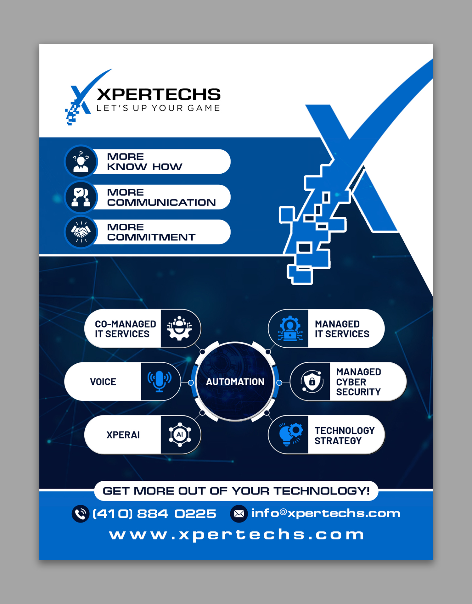 Diseño Gráfico por debdesign para XPERTECHS | Diseño #36366522