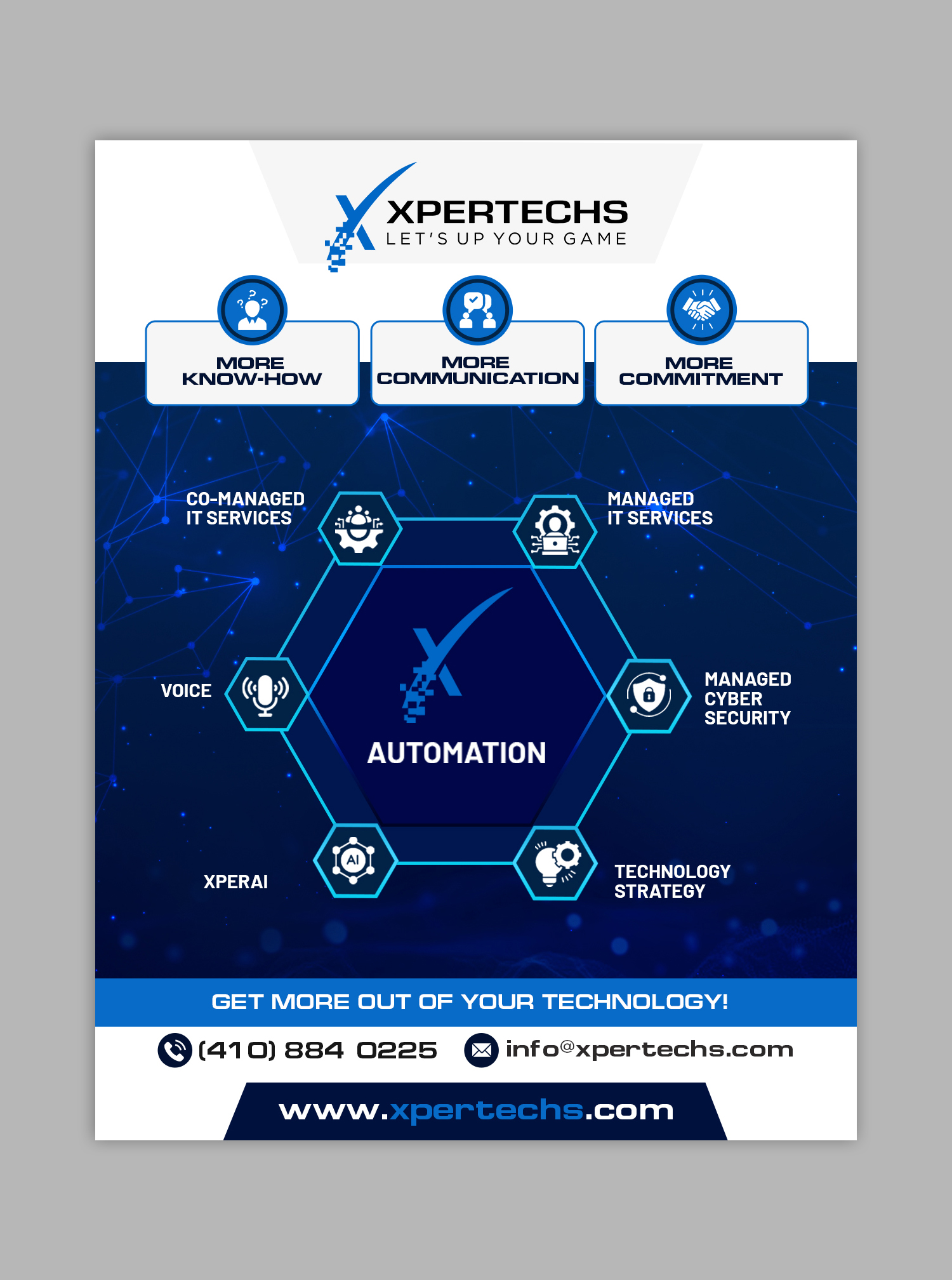 Diseño Gráfico por debdesign para XPERTECHS | Diseño #36368053