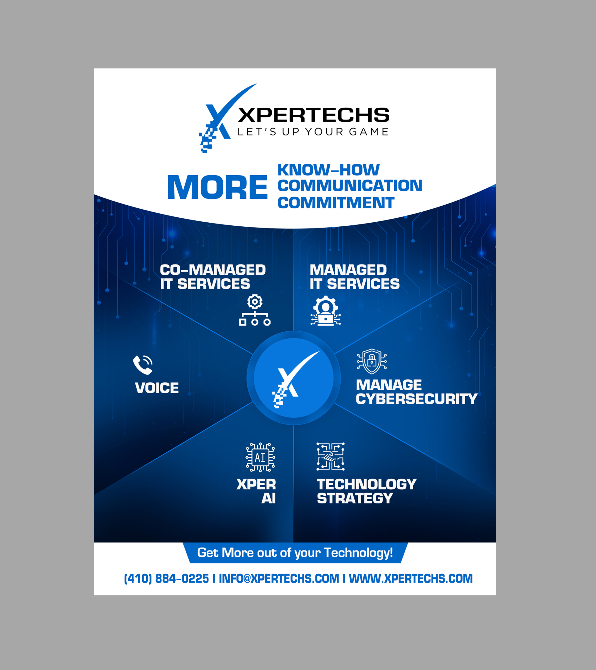 Diseño Gráfico por 123graphics para XPERTECHS | Diseño #36369709