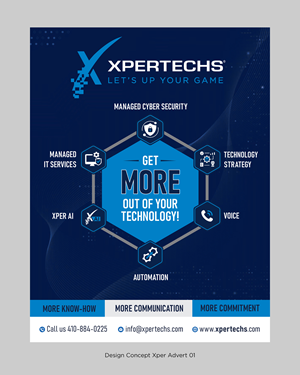 Diseño Gráfico por D Creative para XPERTECHS | Diseño #36366301