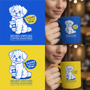 Tasse- und Becher-Design von dcoffeeaddict für Seven Virtues Coffee Roasters | Design: #36378546