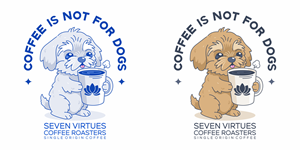 Tasse- und Becher-Design von dcoffeeaddict für Seven Virtues Coffee Roasters | Design: #36385157