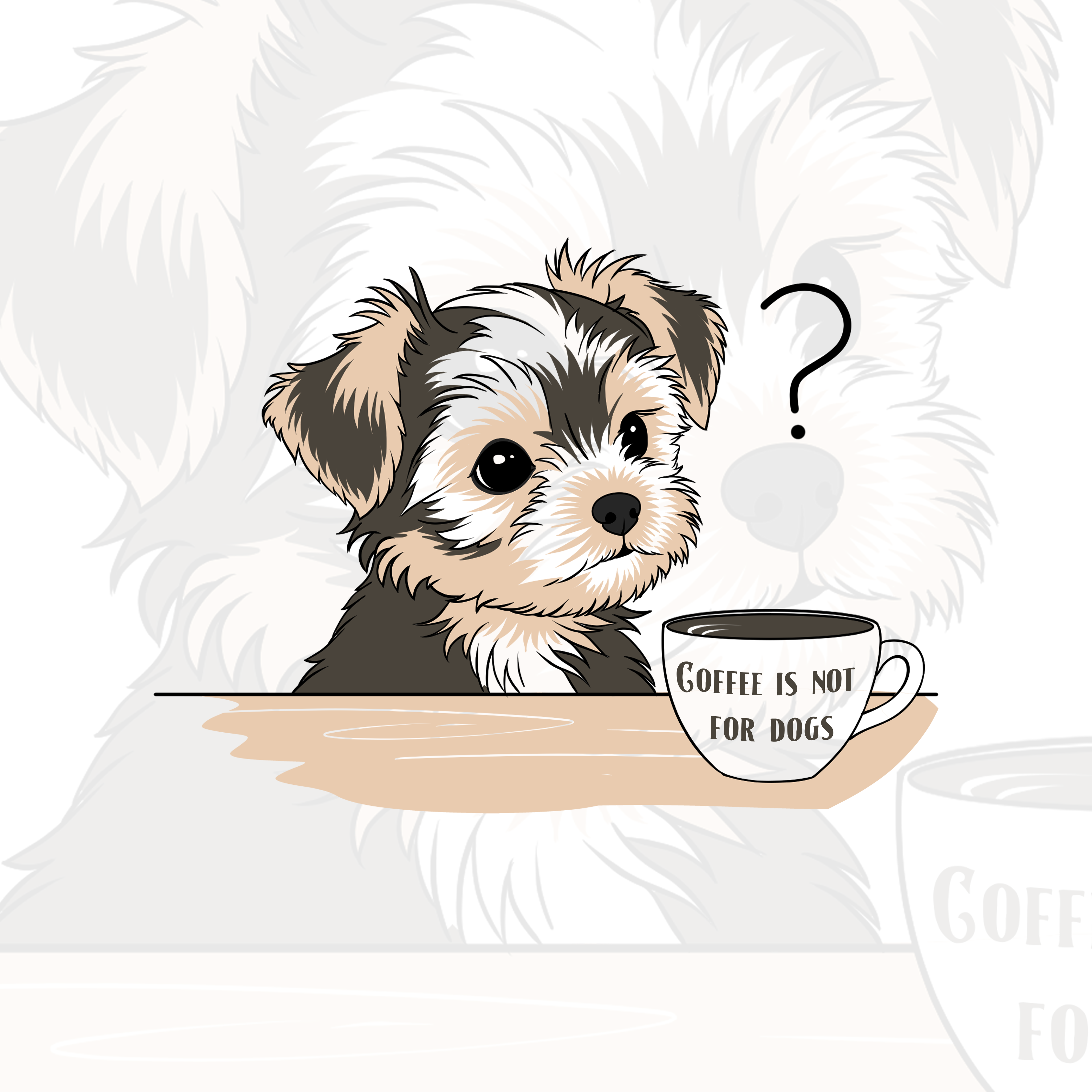 Tasse- und Becher-Design von Fortunate Studio für Seven Virtues Coffee Roasters | Design #36370057