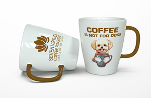 Tasse- und Becher-Design von 123graphics für Seven Virtues Coffee Roasters | Design: #36360382