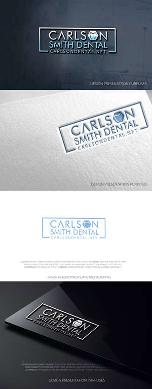 Logo Design by zebronicgraphic for Carlson Dental | Design: #36359981