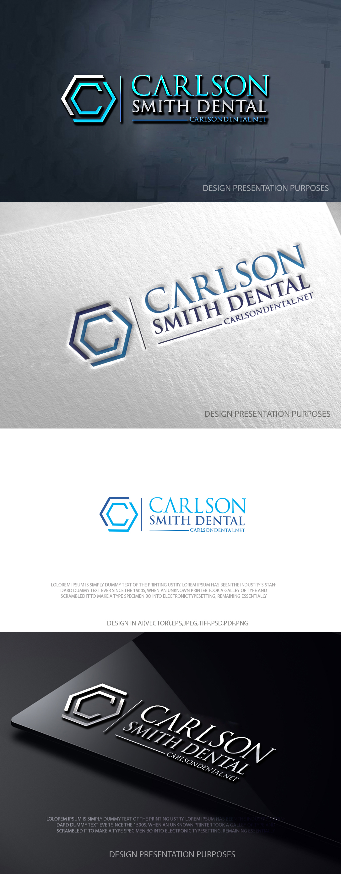 Logo Design by zebronicgraphic for Carlson Dental | Design #36359982