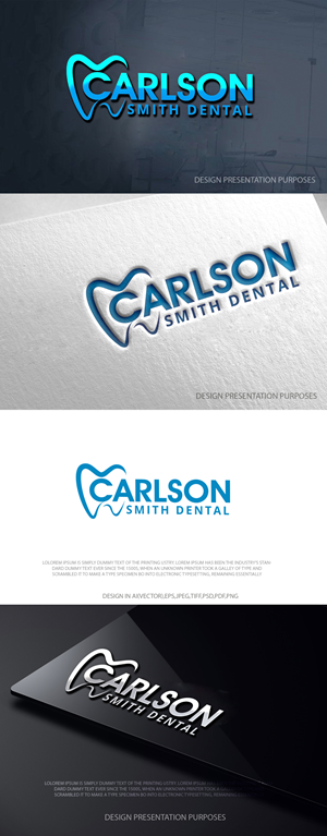 Logo Design by zebronicgraphic for Carlson Dental | Design: #36359983