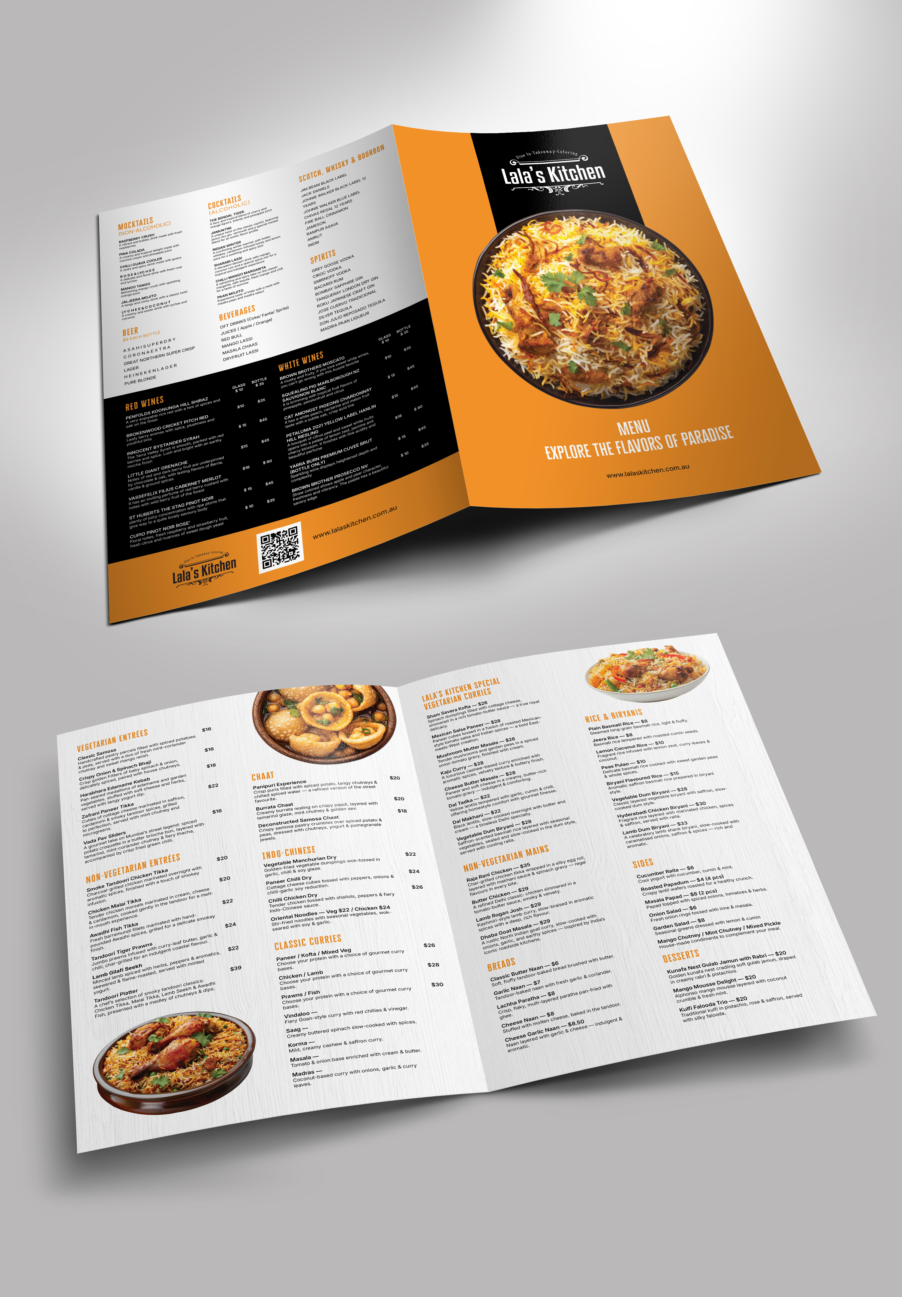 Menü-Design von thedesignstar für Sweta Pty Ltd | Design #36377106