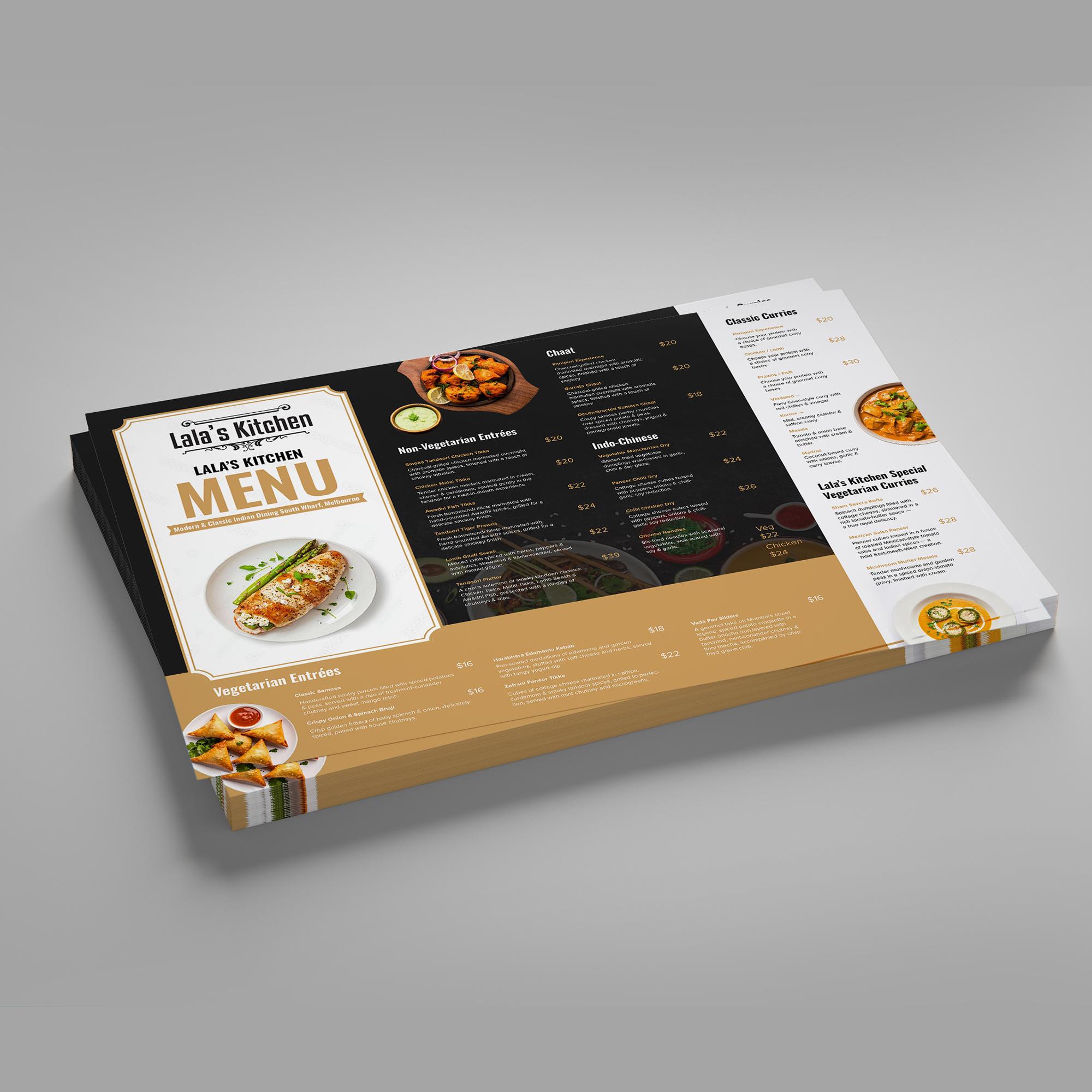 Menü-Design von Design Motion für Sweta Pty Ltd | Design #36394454