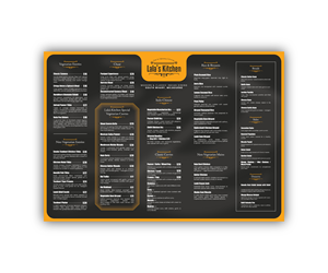 Menü-Design von Designed by MS für Sweta Pty Ltd | Design: #36372996