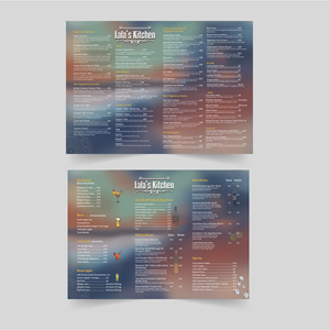 Menü-Design von smsaifkhaled für Sweta Pty Ltd | Design: #36374523