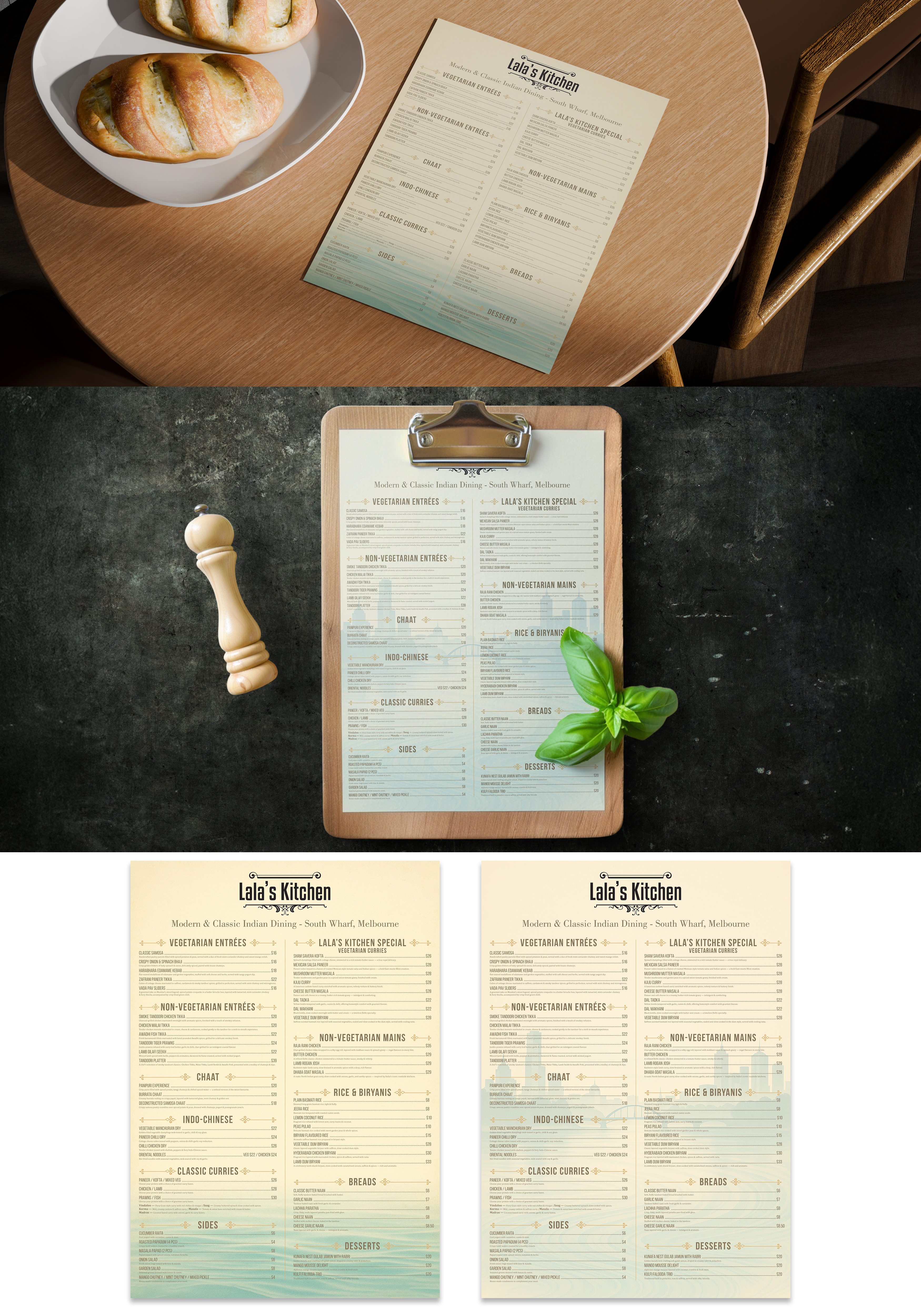 Menu Design by creopix for Sweta Pty Ltd | Design #36398245