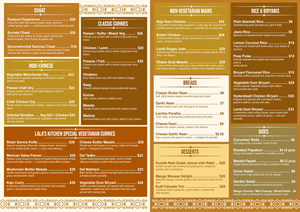 Menü-Design von ordelya.nicole für Sweta Pty Ltd | Design: #36378523