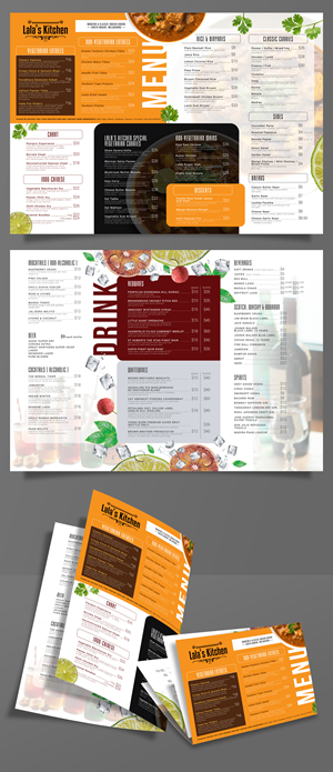 Menü-Design von taufik_alrahman für Sweta Pty Ltd | Design: #36399149