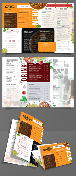 Menü-Design von taufik_alrahman für Sweta Pty Ltd | Design: #36399728