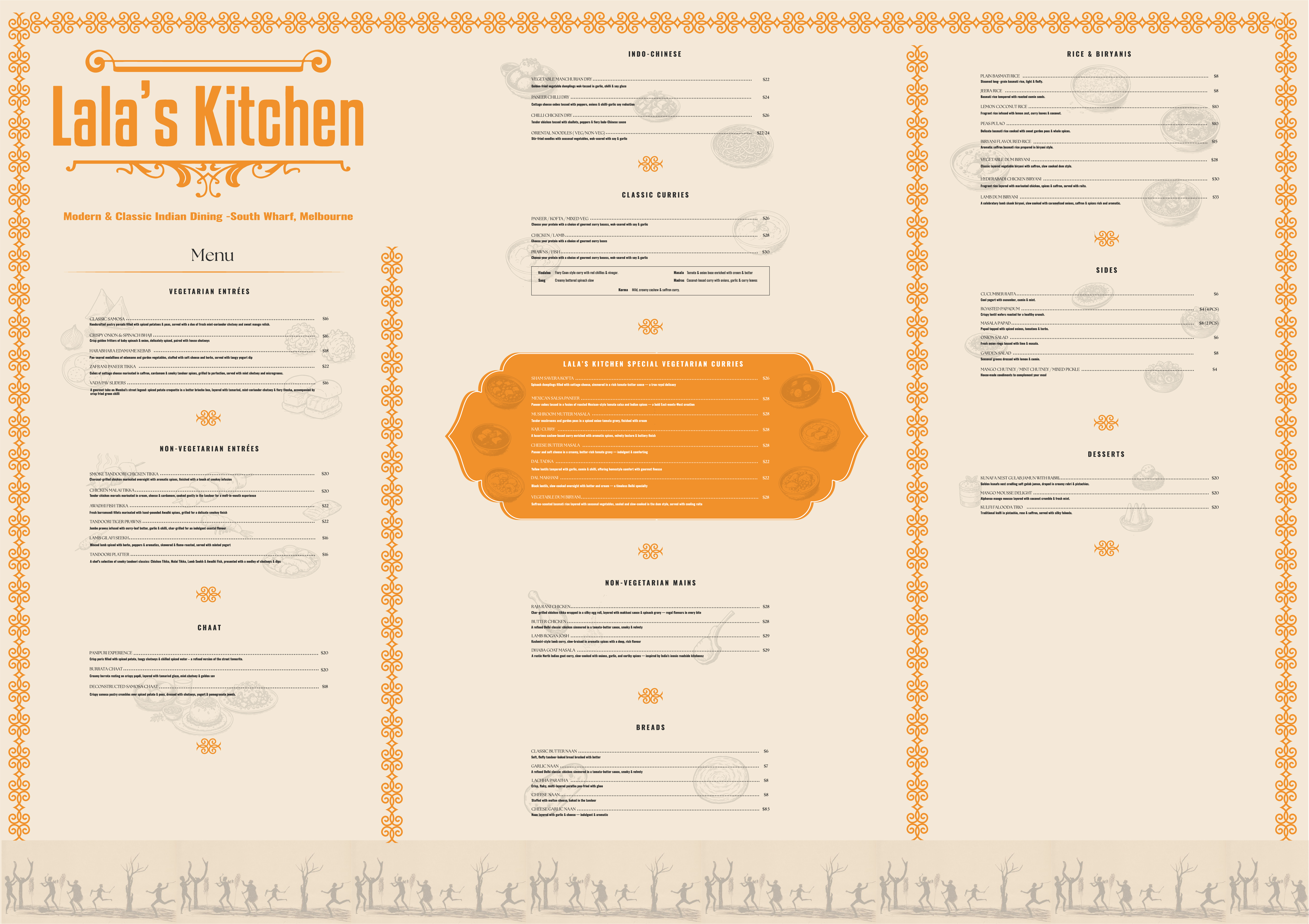 Menü-Design von Kuntal Kundu für Sweta Pty Ltd | Design #36395898