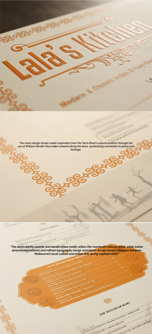 Menü-Design von Kuntal Kundu für Sweta Pty Ltd | Design: #36399741