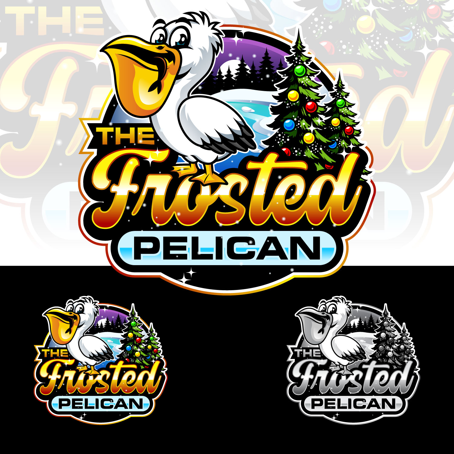 Logo Design by Suvendu.S for Black Pelican Seafood Company | Design #36388662