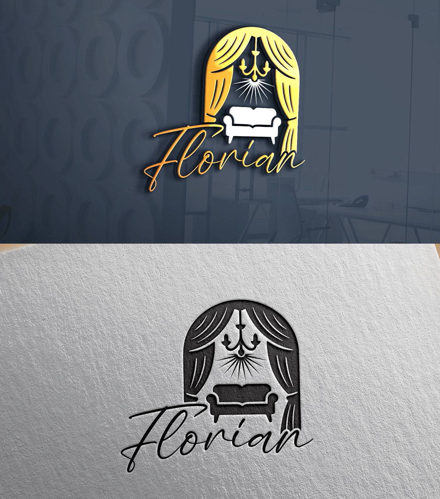 Logo Design by 24ksunny for FLORIAN designs | Design #36392884