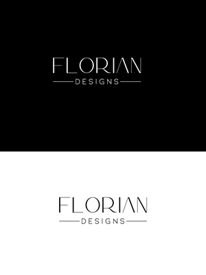 Logo Design by Farhad Kreative for FLORIAN designs | Design #36371775