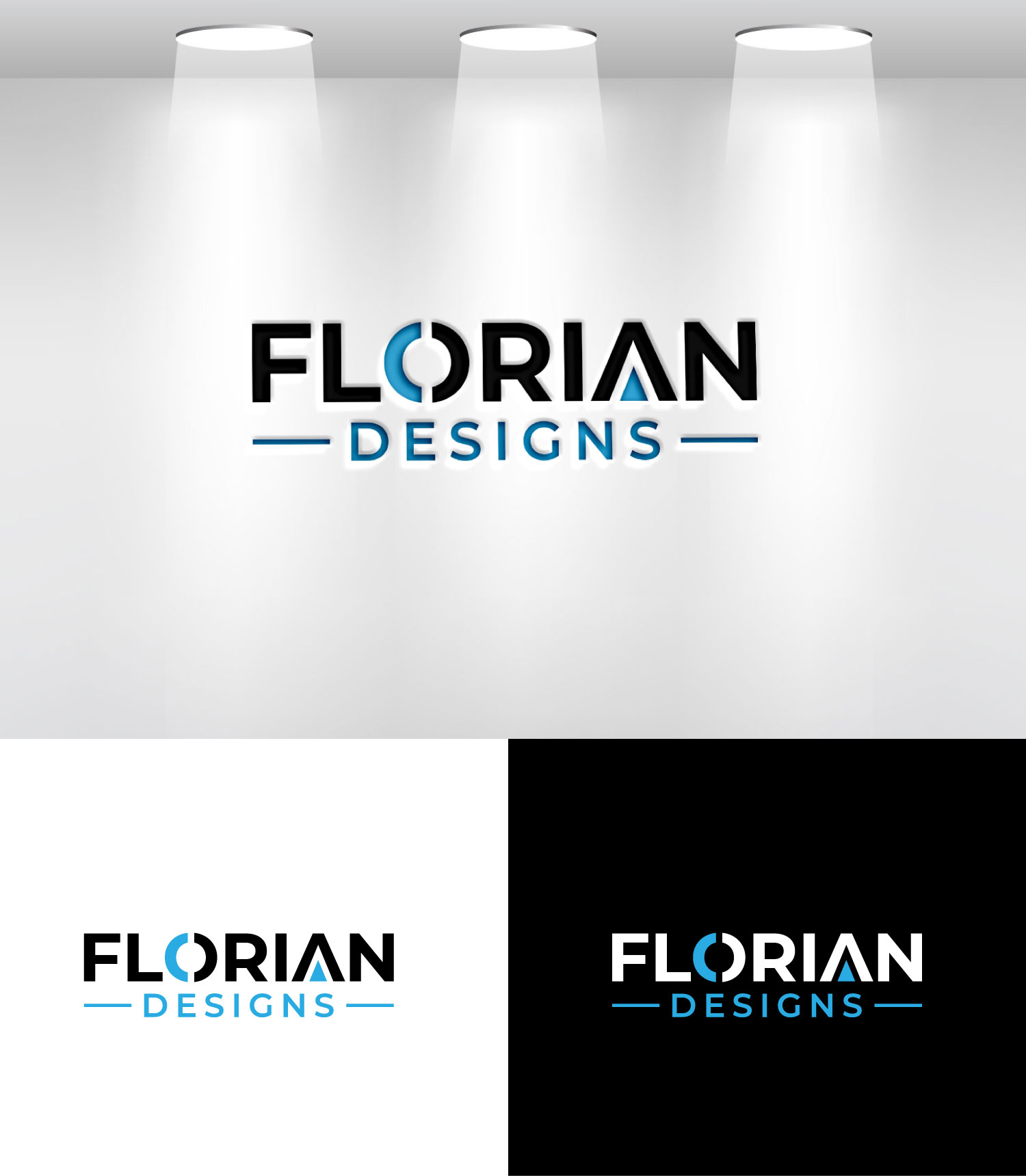 Logo Design by Mi Design1 for FLORIAN designs | Design #36364191