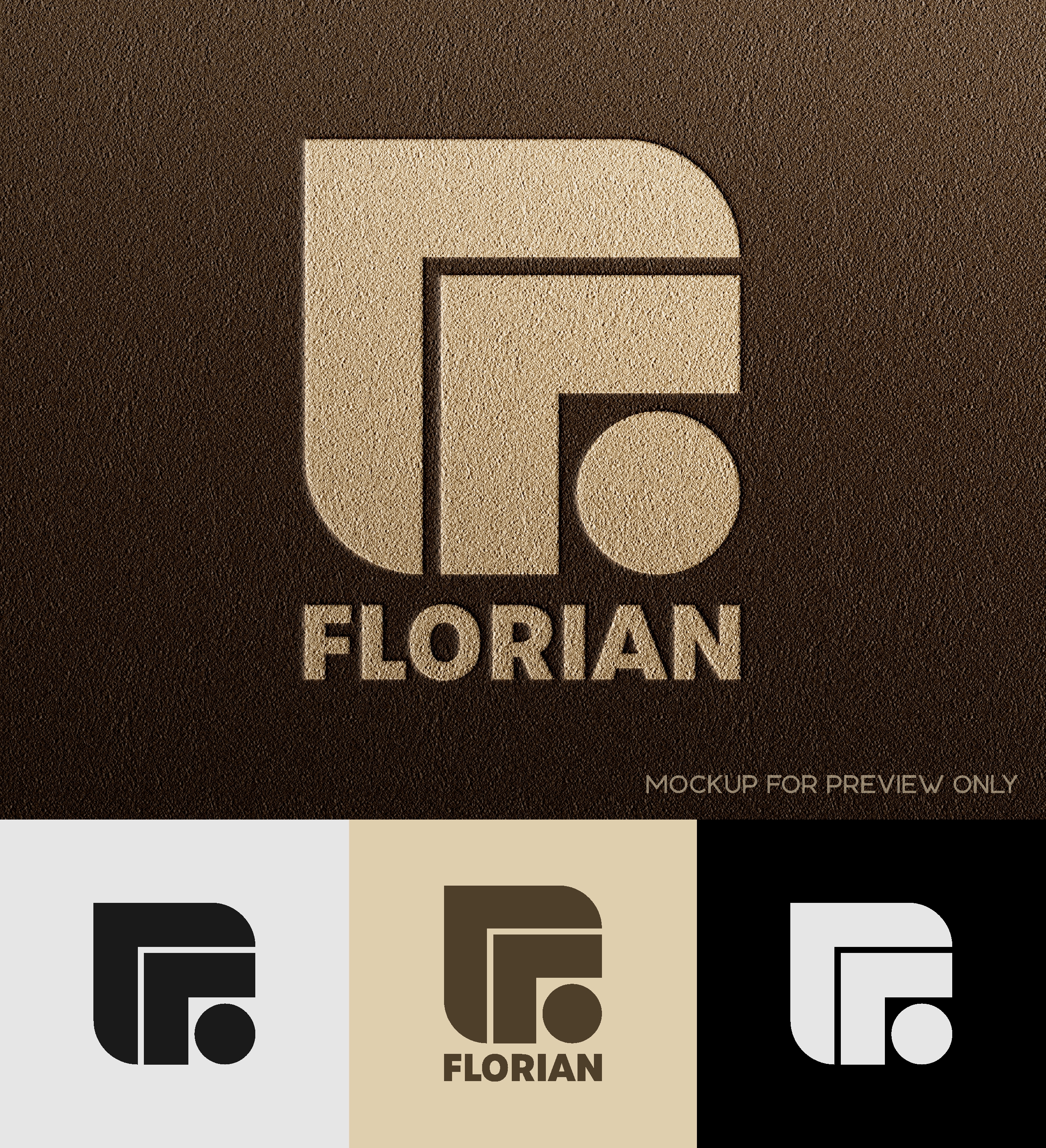 Logo Design by Hizkia Design for FLORIAN designs | Design #36374157
