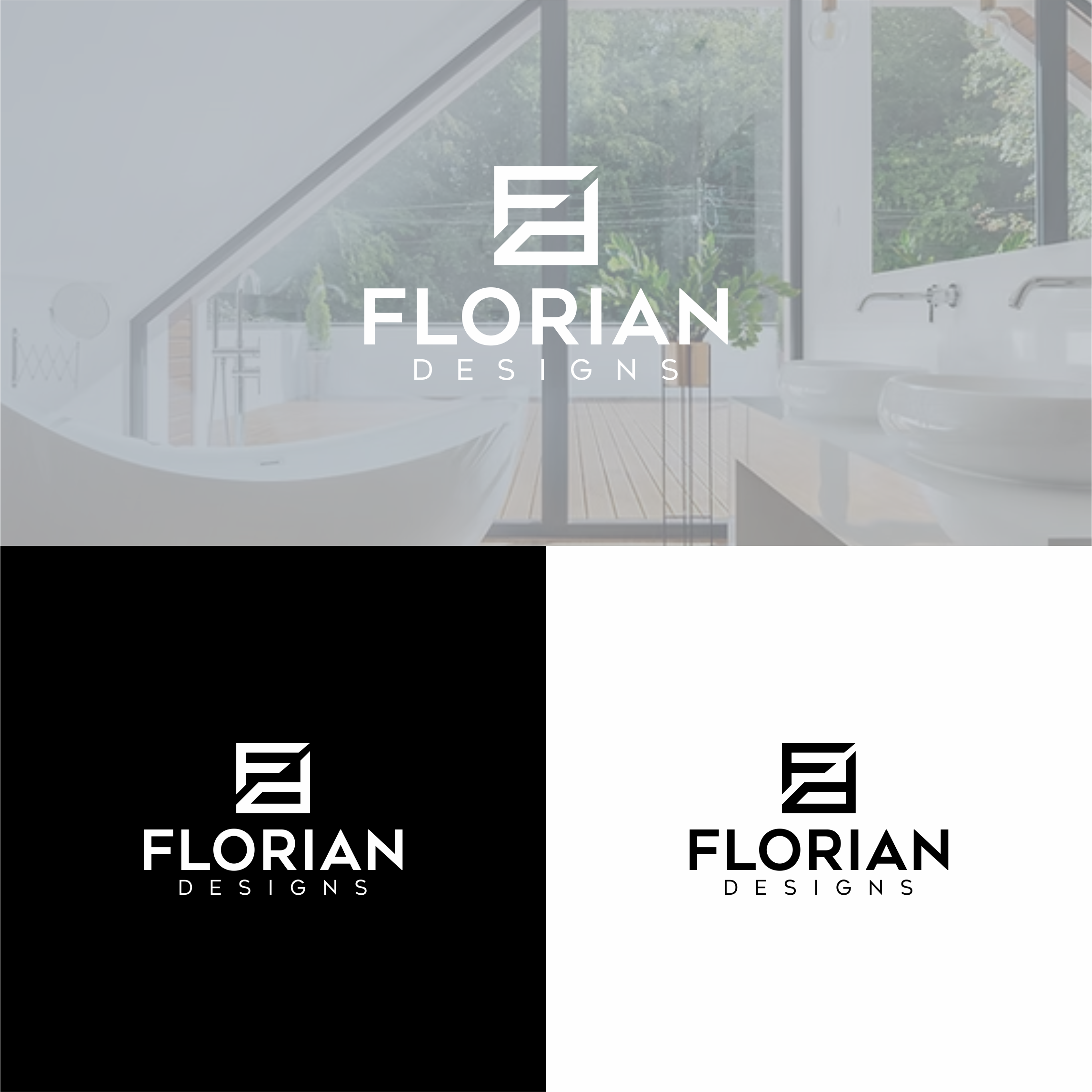Logo Design by melzh for FLORIAN designs | Design #36365321