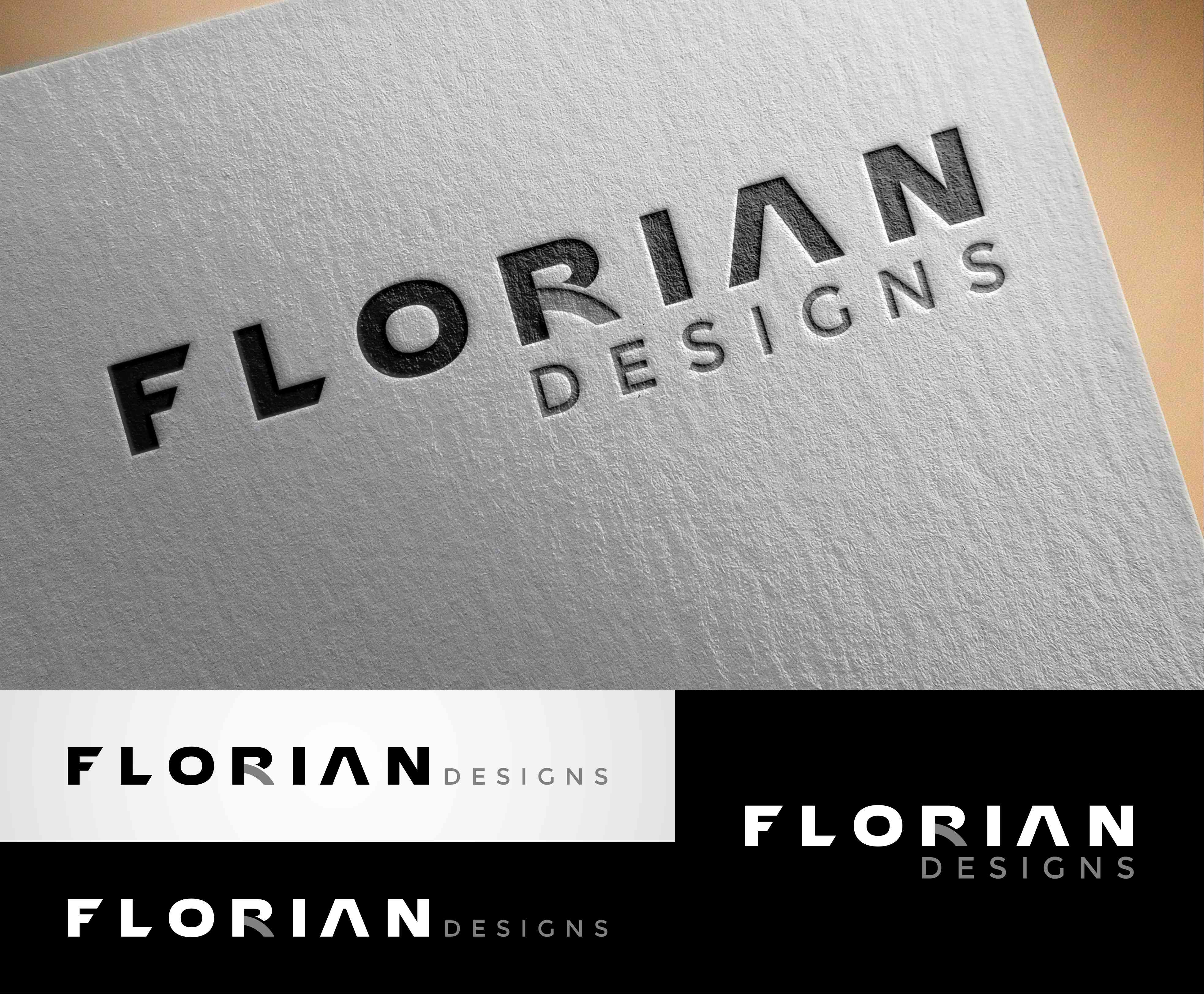 Logo Design by vta for FLORIAN designs | Design #36365646