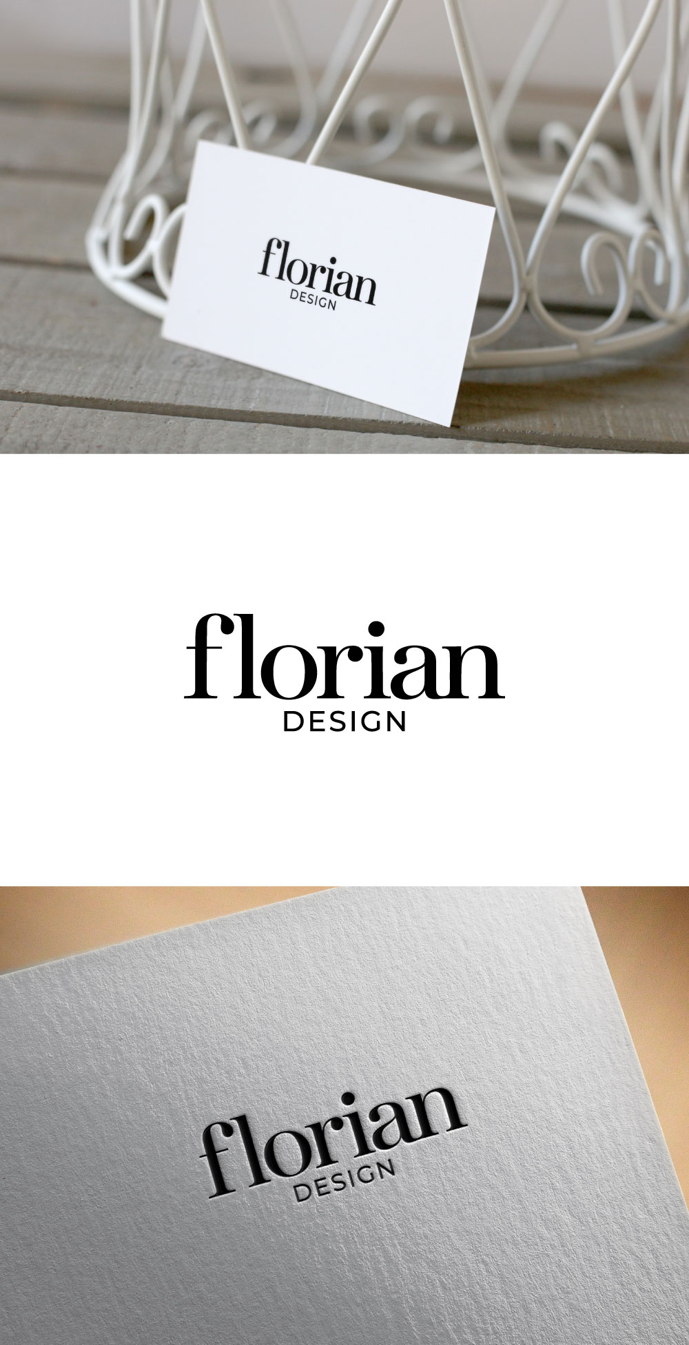 Logo Design by KING JM for FLORIAN designs | Design #36363999