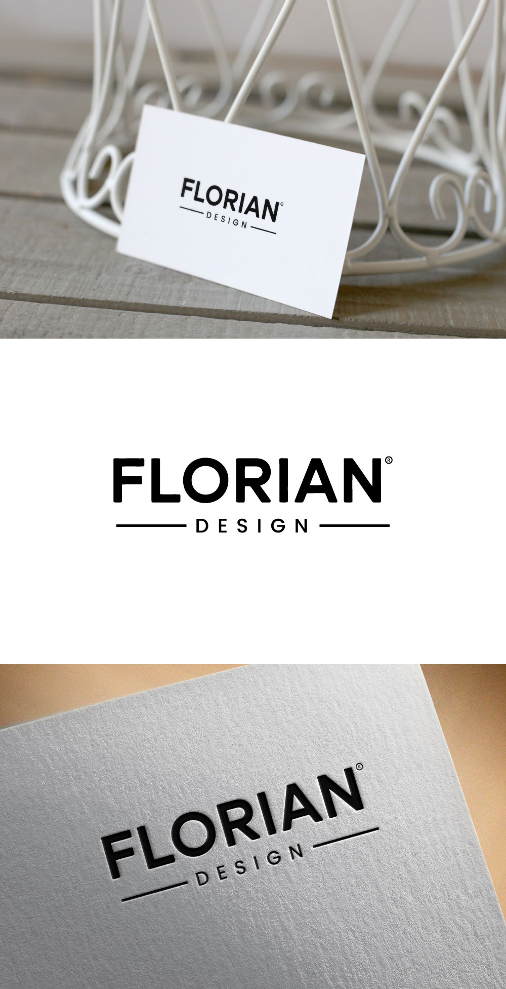 Logo Design by KING JM for FLORIAN designs | Design #36364000