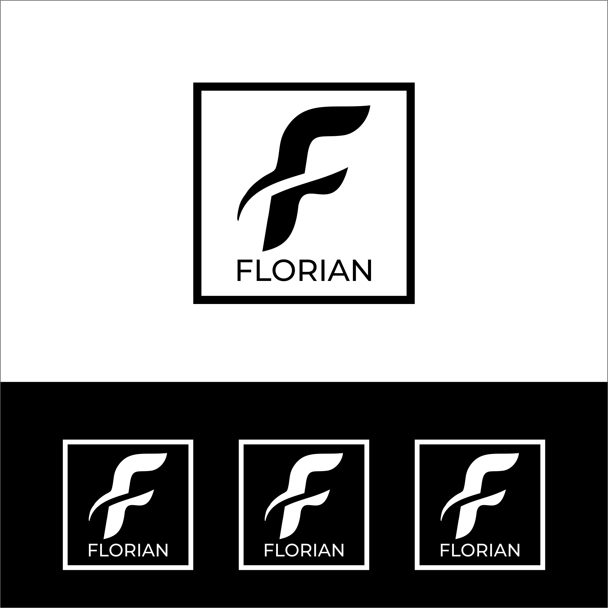 Logo Design by initials_MAN for FLORIAN designs | Design #36384469