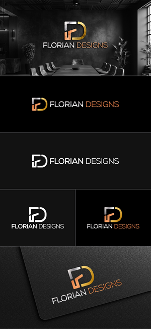 Logo Design by PixelUP Graphics for FLORIAN designs | Design: #36369056