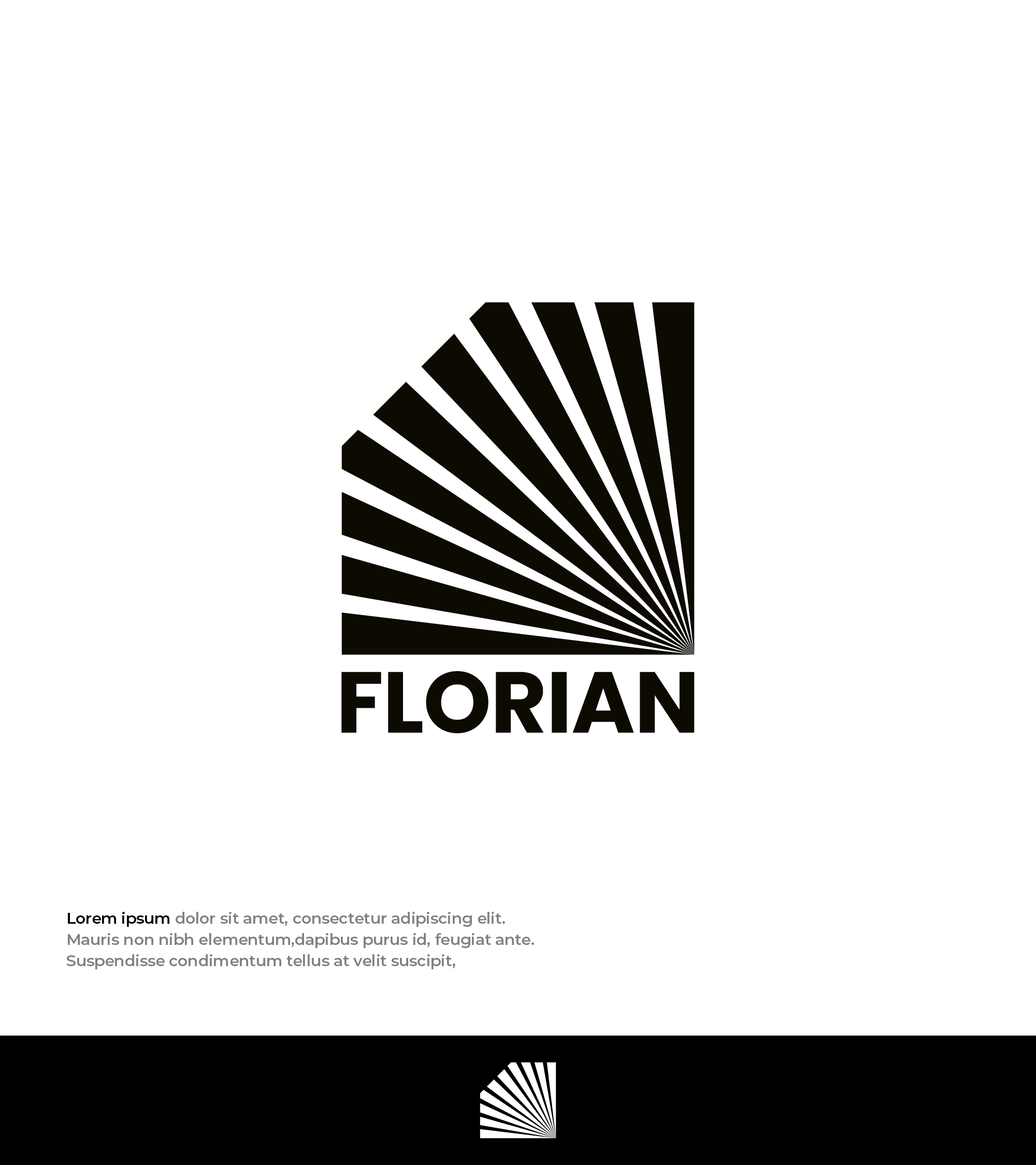 Logo Design by Mantra™ for FLORIAN designs | Design #36367423