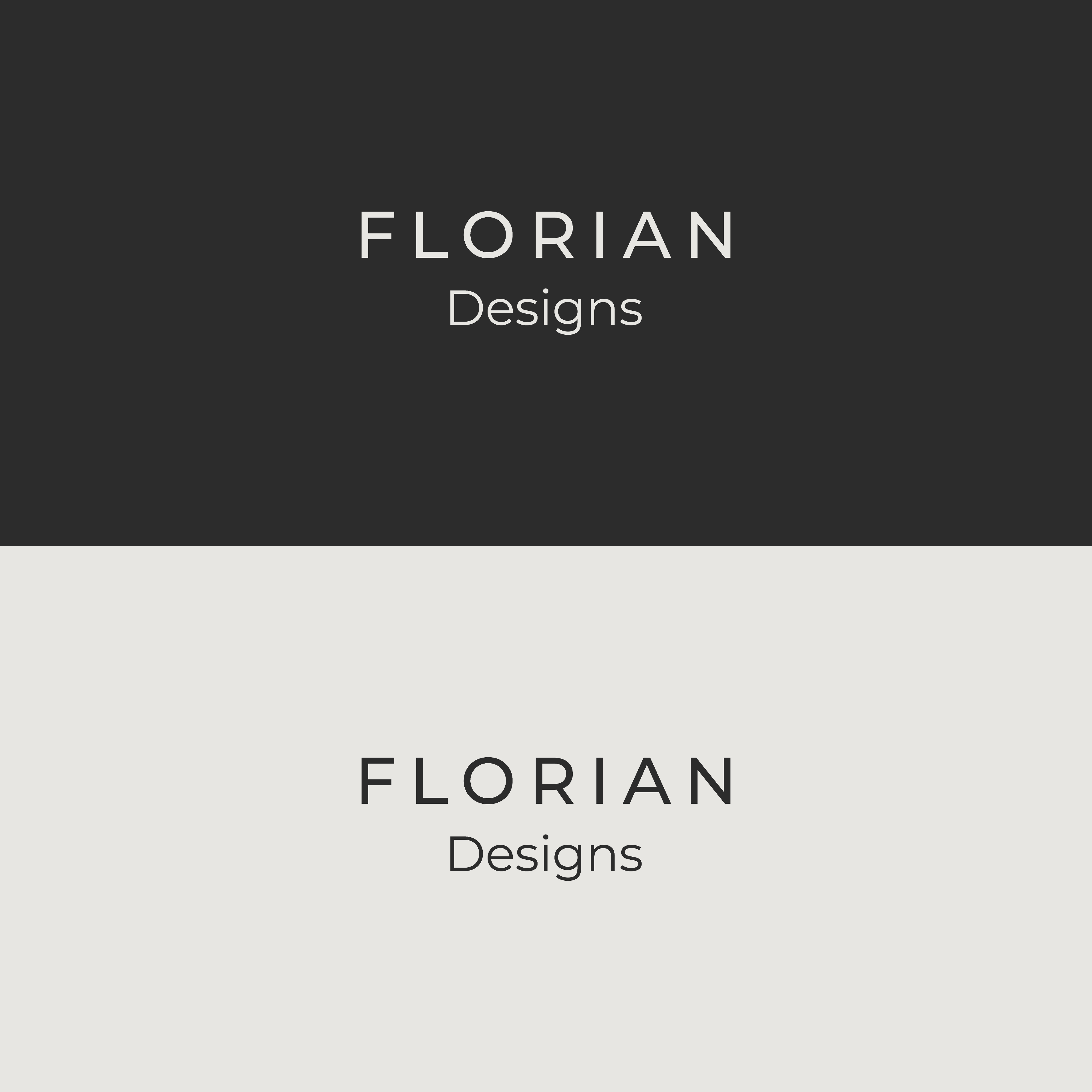 Logo Design by Ahin for FLORIAN designs | Design #36397731