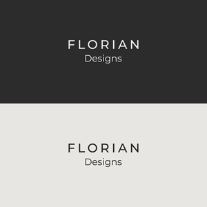 Logo Design by Ahin for FLORIAN designs | Design: #36397731
