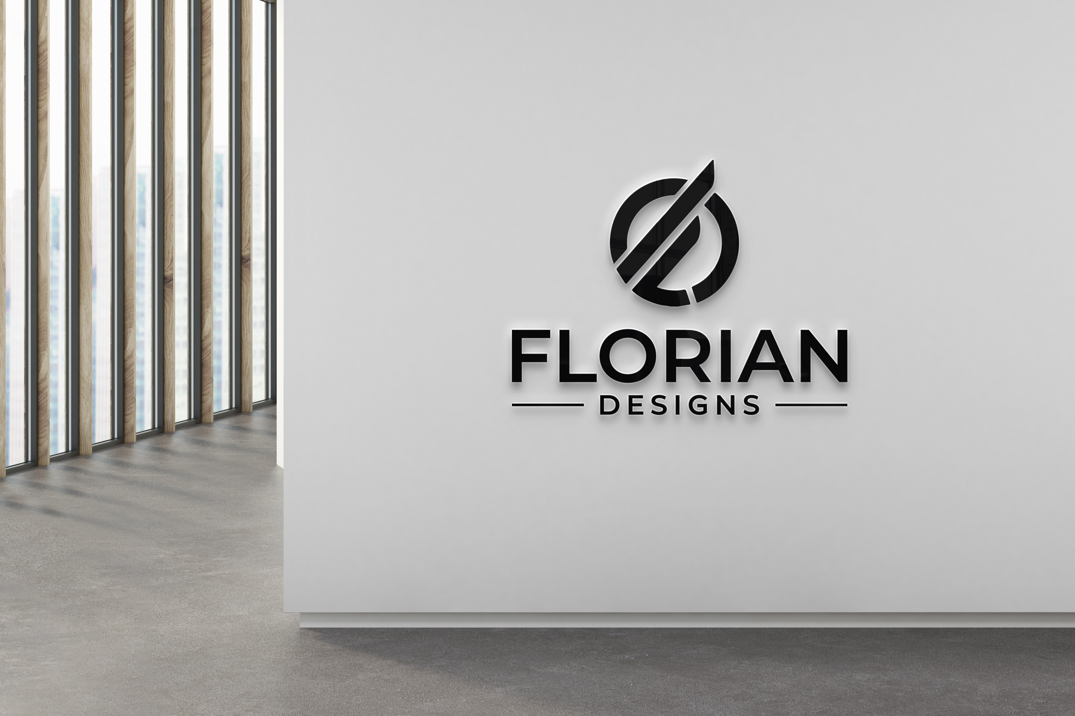 Logo Design by GraphiqueLab for FLORIAN designs | Design #36368291