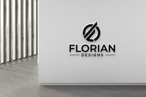 Logo Design by GraphiqueLab for FLORIAN designs | Design: #36368291