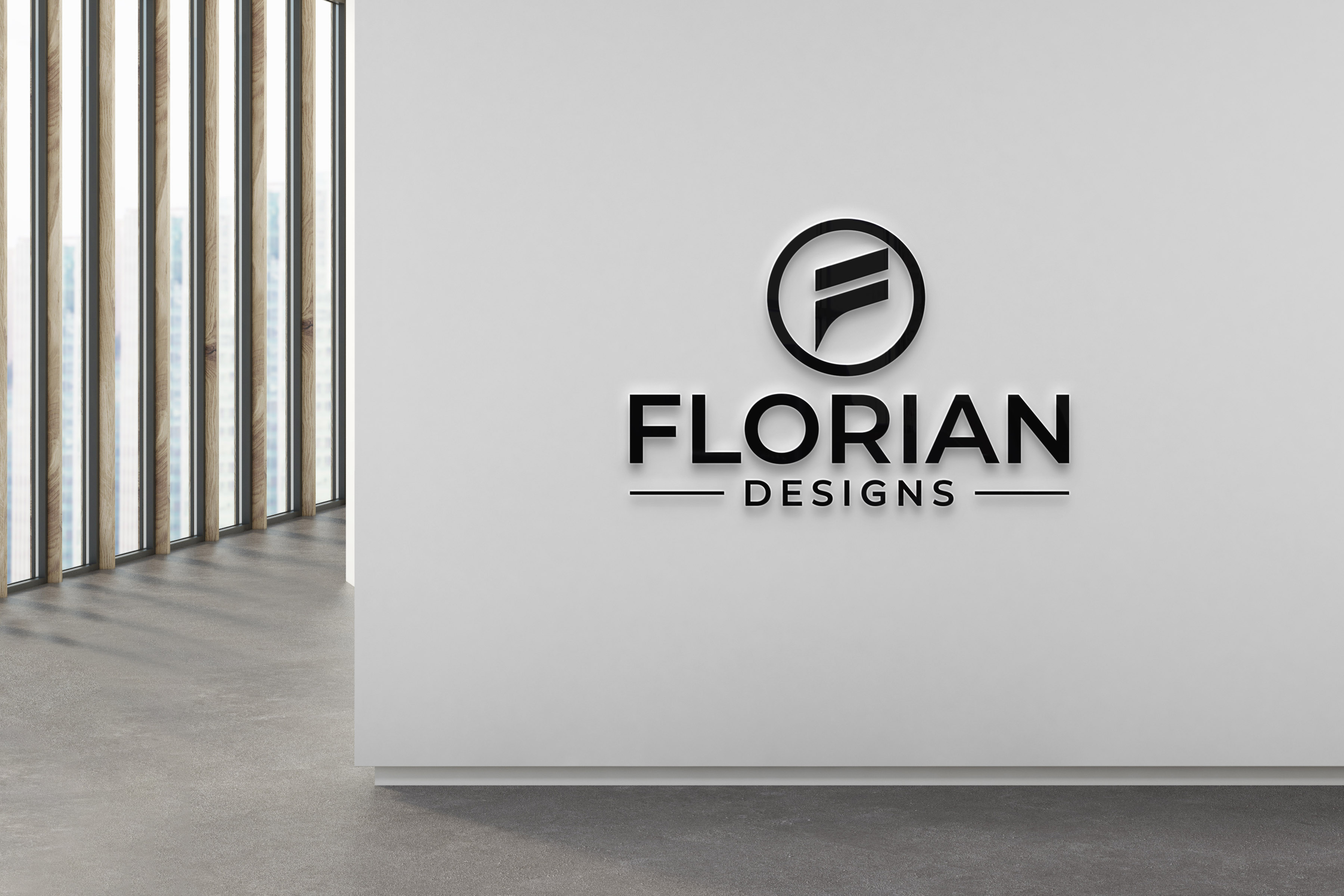 Logo Design by GraphiqueLab for FLORIAN designs | Design #36368292
