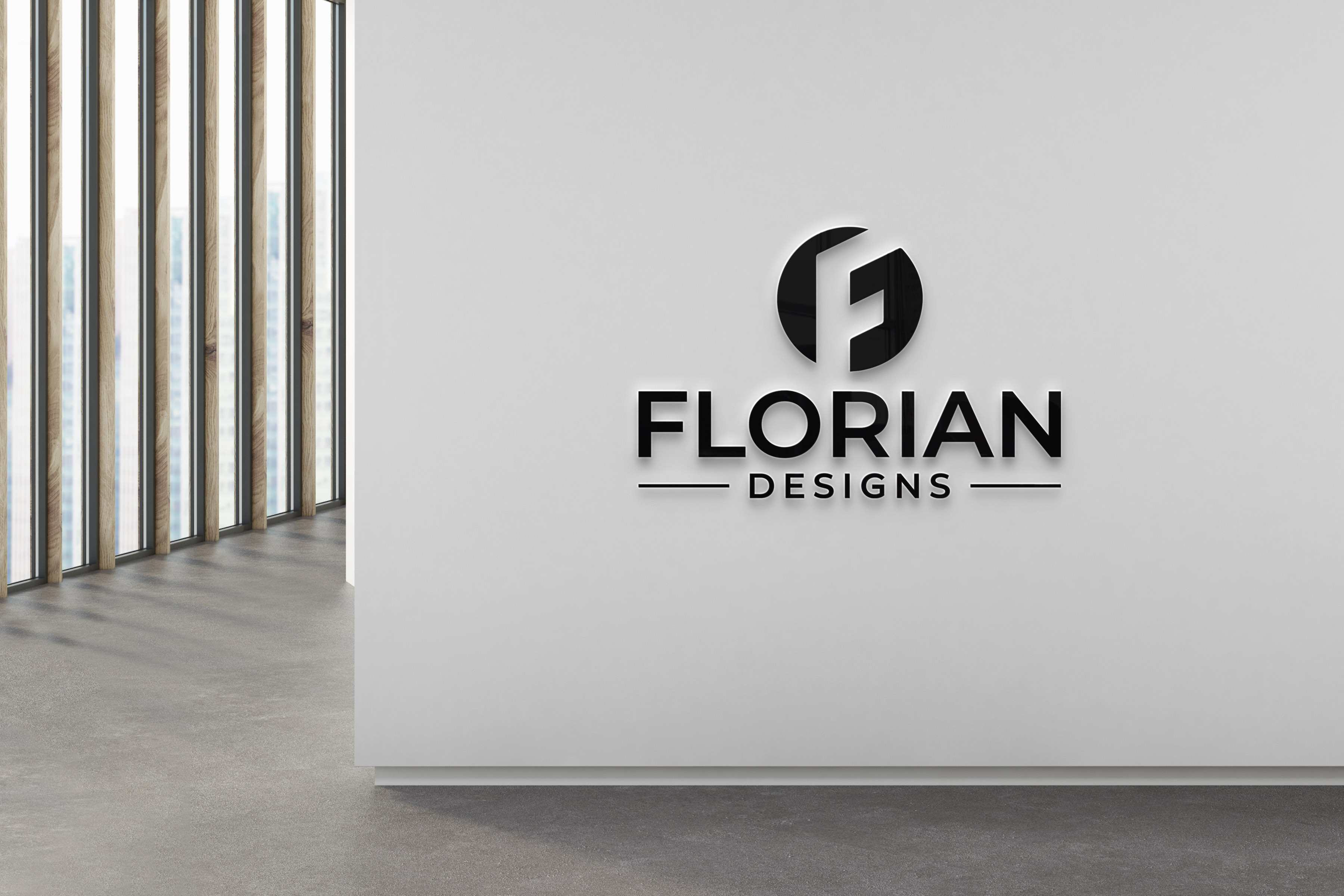 Logo Design by GraphiqueLab for FLORIAN designs | Design #36368293