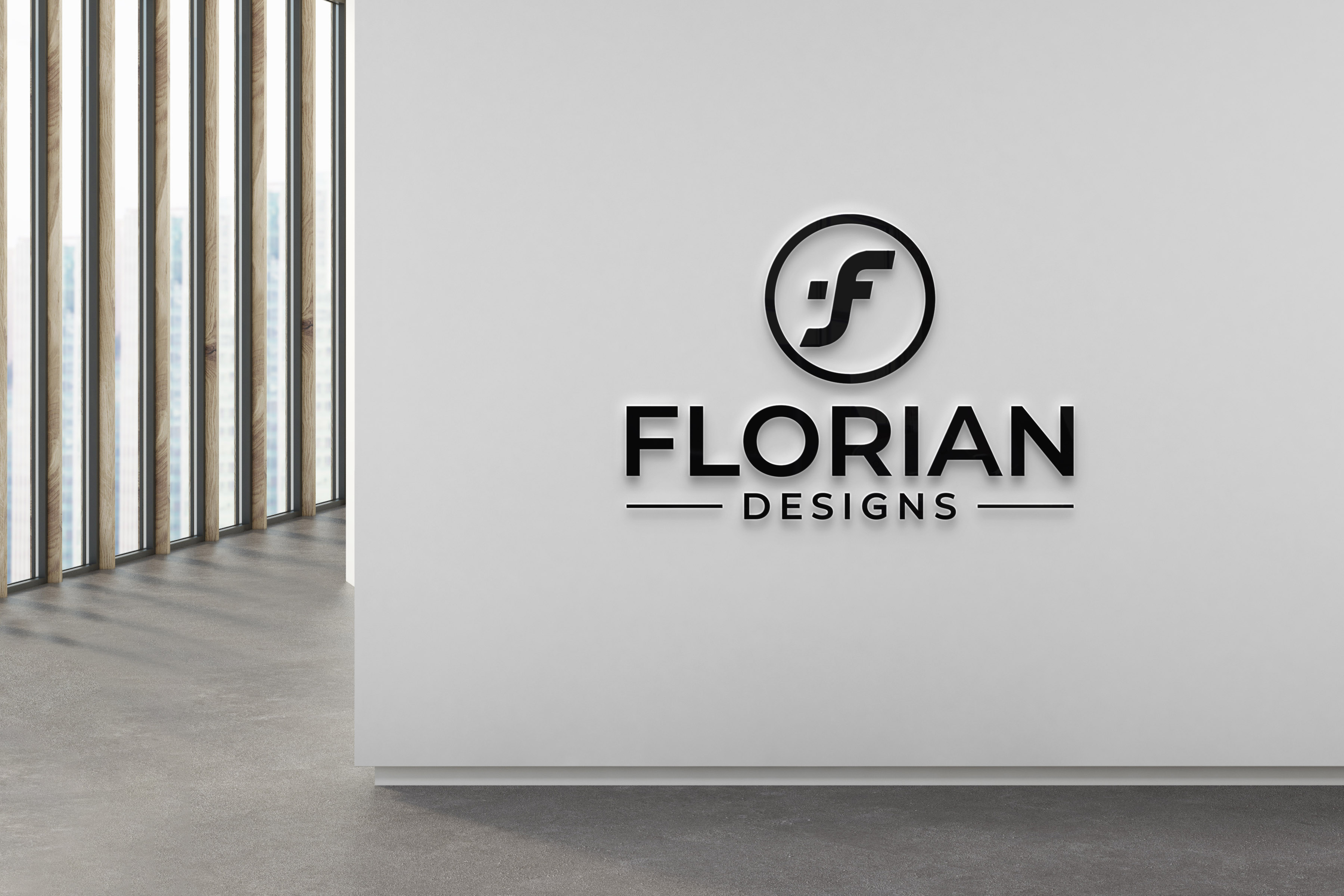 Logo Design by GraphiqueLab for FLORIAN designs | Design #36368295