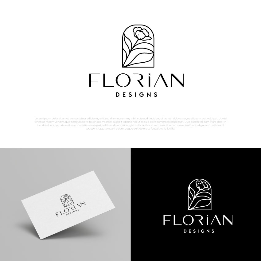 Diseño de Logo por Timefortheweb para FLORIAN designs | Diseño #36366064