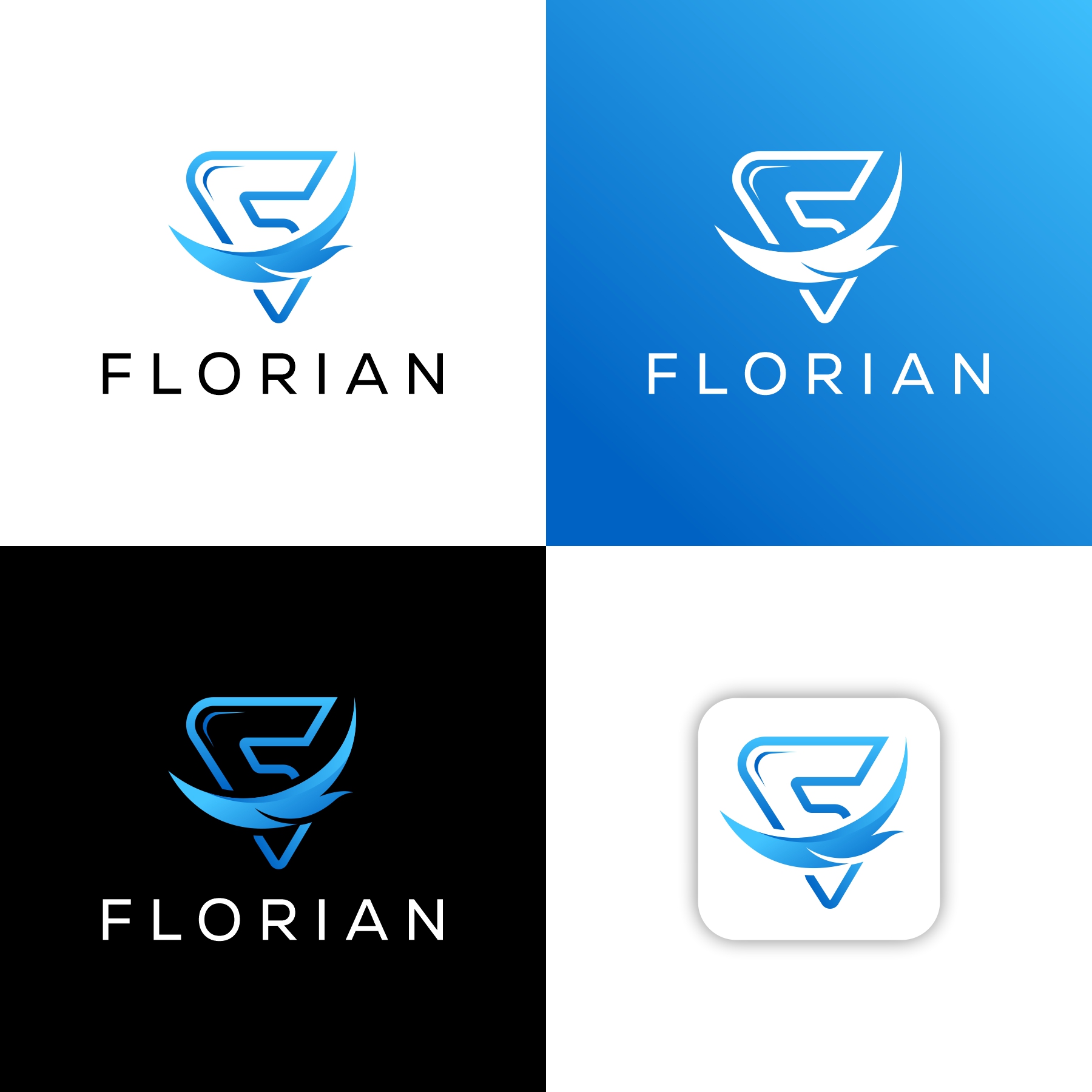 Logo Design by debdesign for FLORIAN designs | Design #36371390