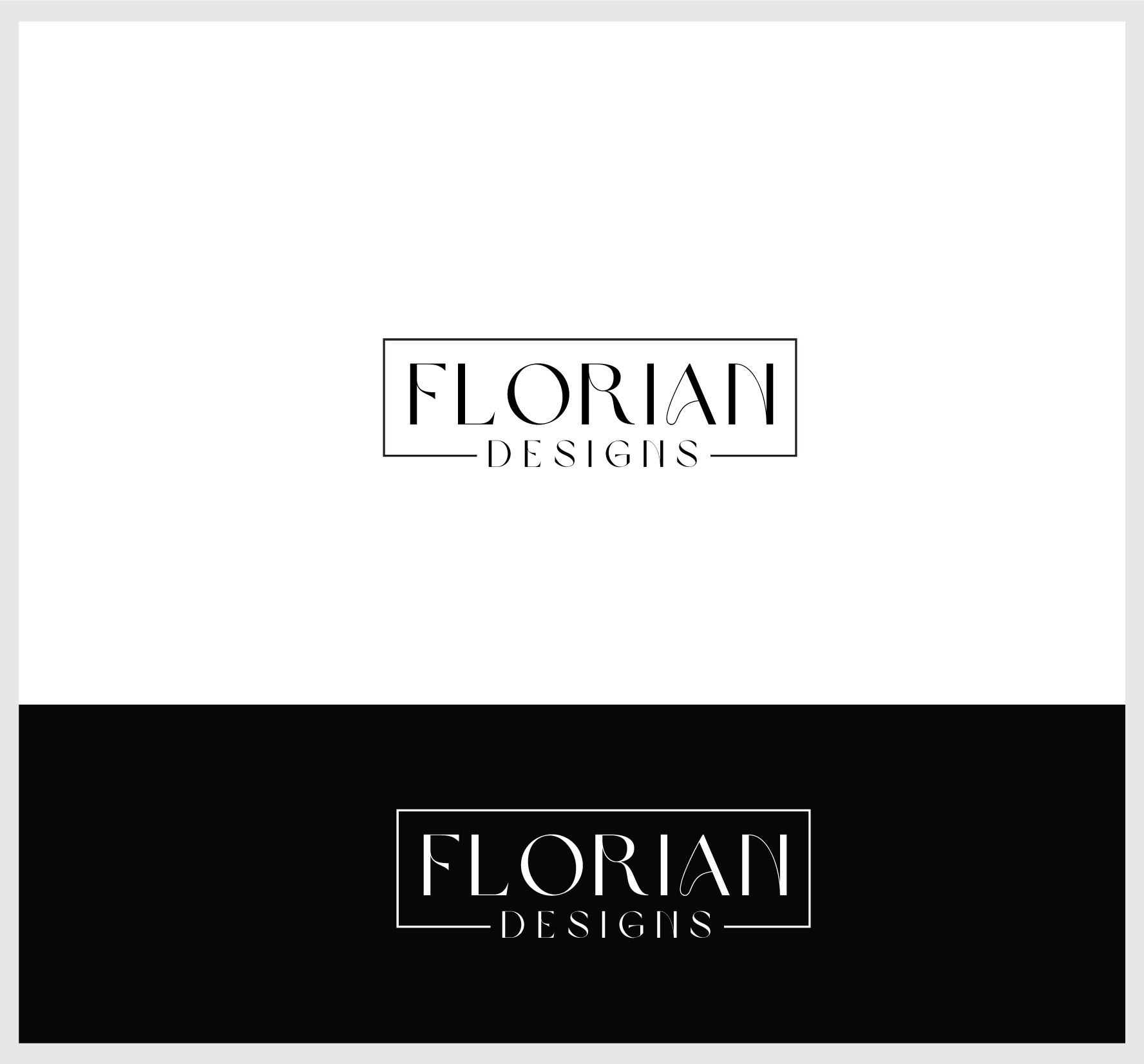 Logo Design by angelonyamu for FLORIAN designs | Design #36366310