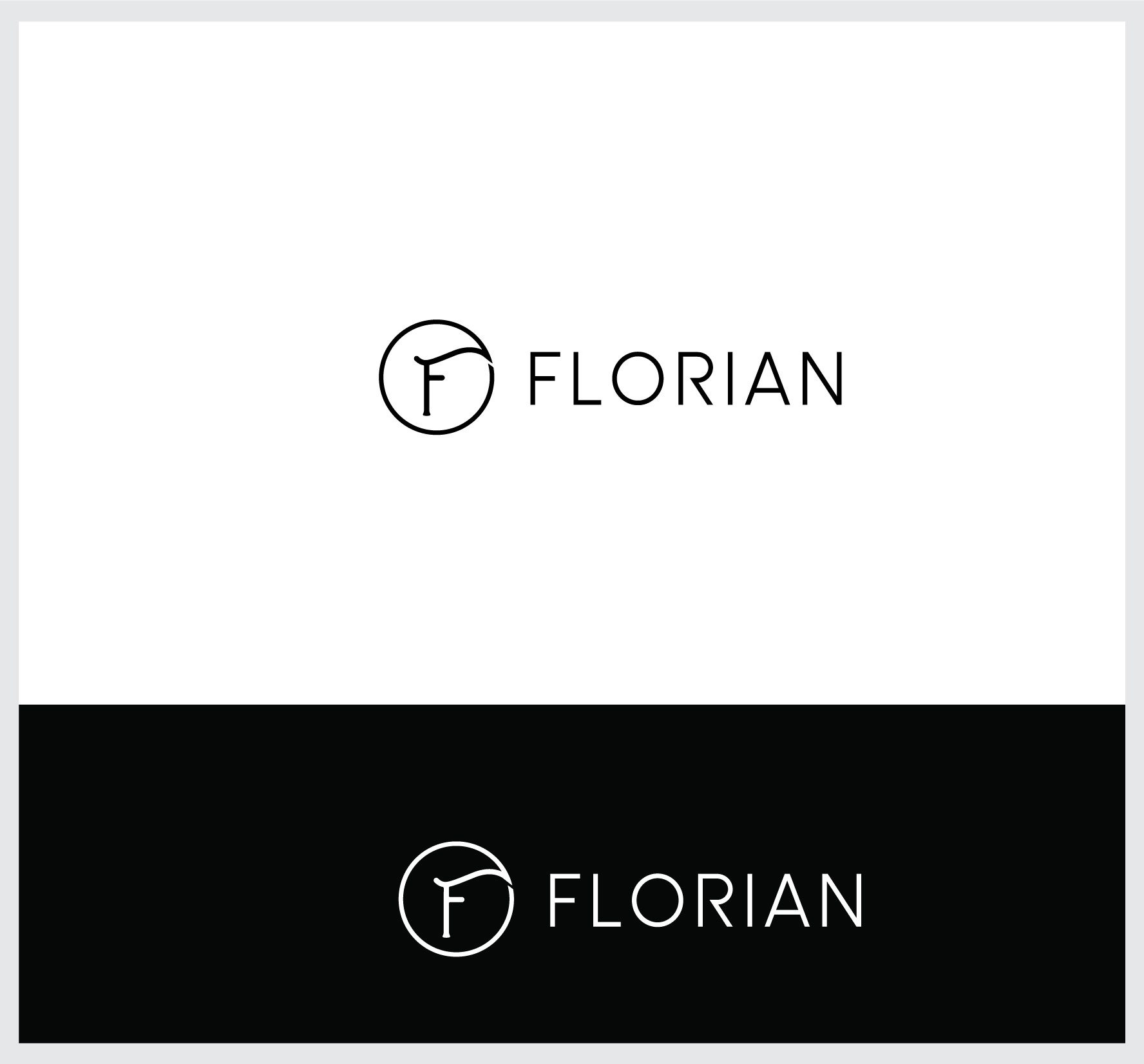 Logo Design by angelonyamu for FLORIAN designs | Design #36366321