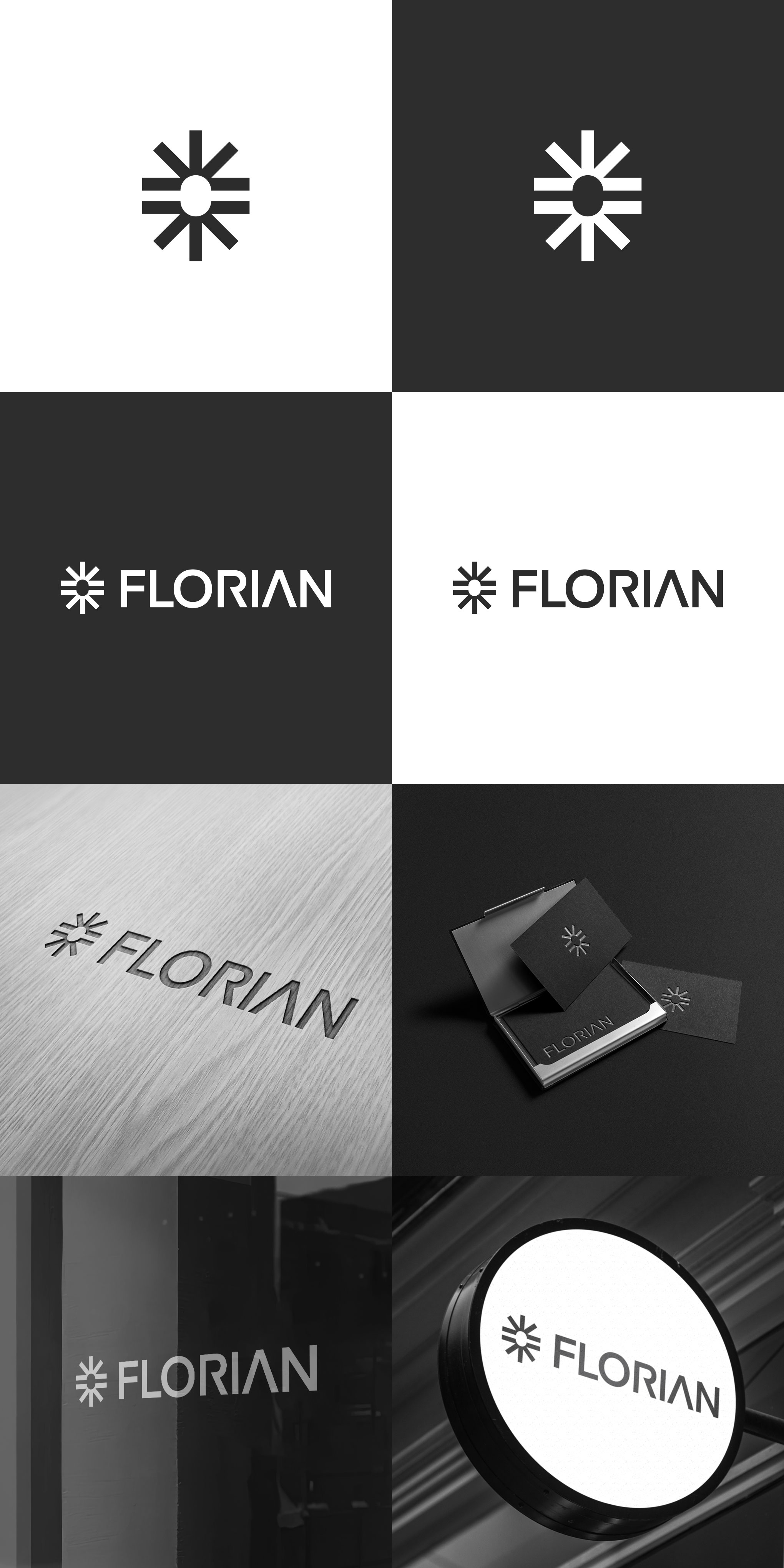 Logo Design by Decos Studio for FLORIAN designs | Design #36364137