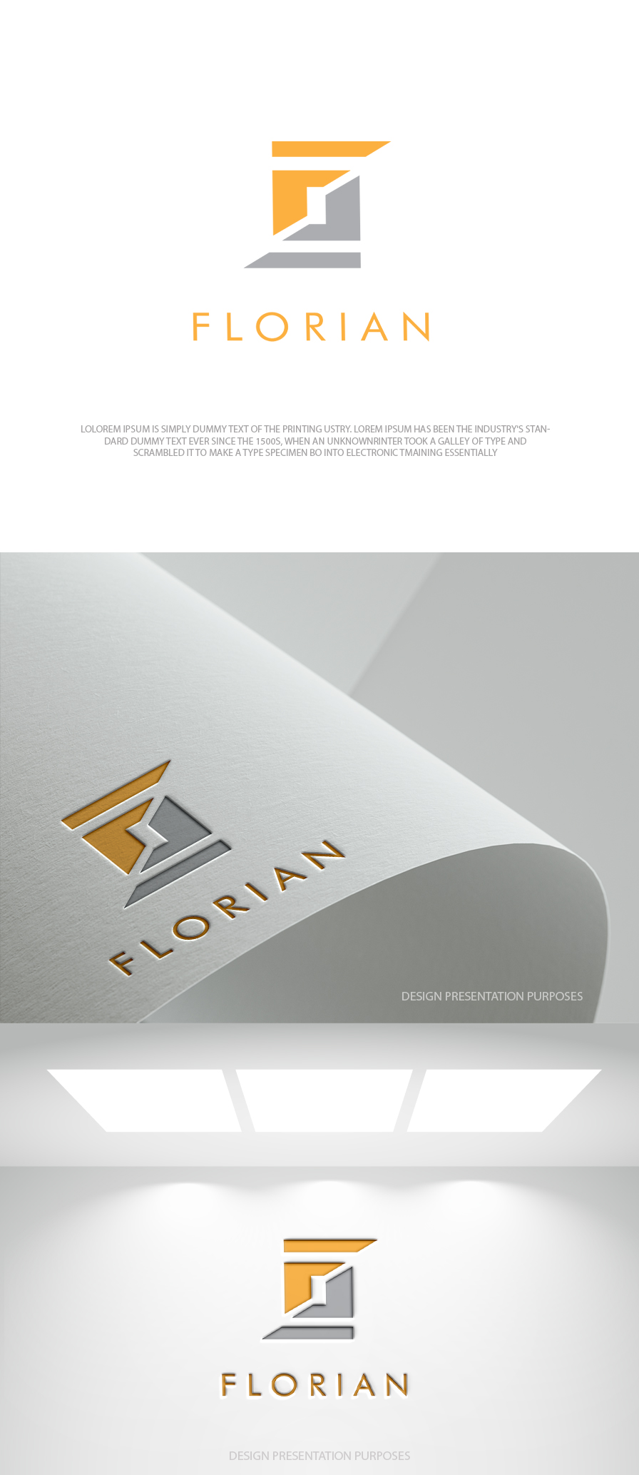 Logo Design by zebronicgraphic for FLORIAN designs | Design #36364884