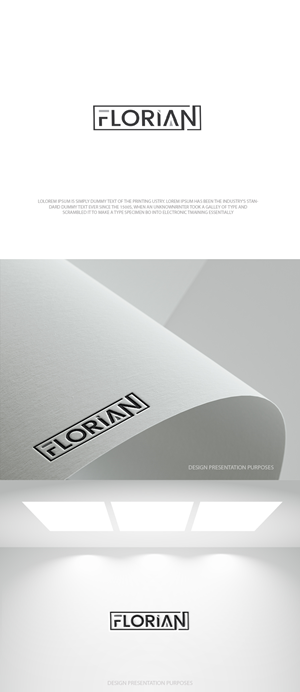 Logo Design by zebronicgraphic for FLORIAN designs | Design: #36365180